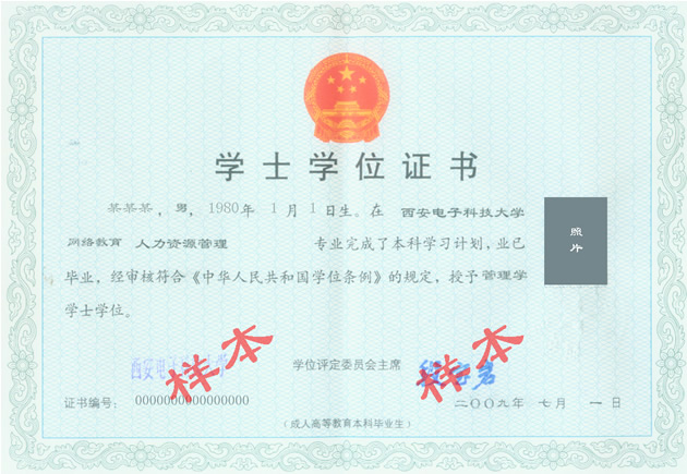 电子科技大学学历
